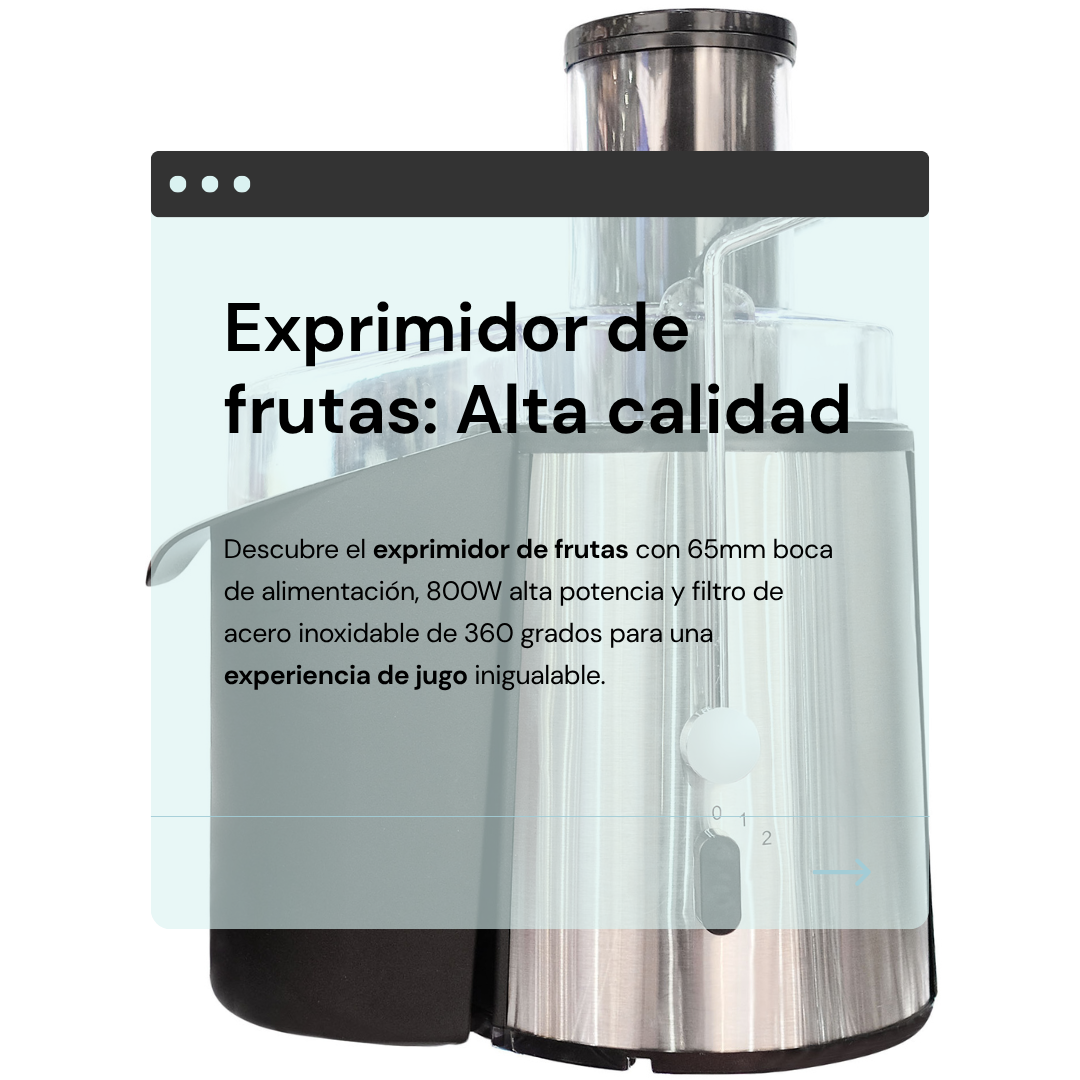 EXTRACTOR DE JUGOS SOKANY